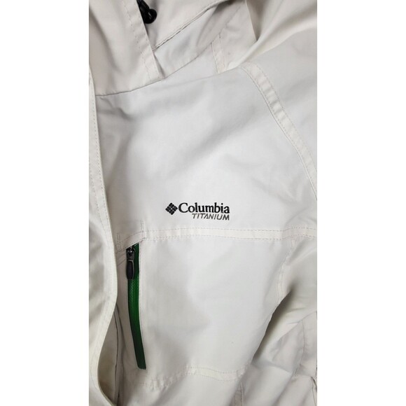 Columbia Titanium 3-in-1 Full Zip Hooded Insulated Jacket Women's Small White - Picture 7 of 12